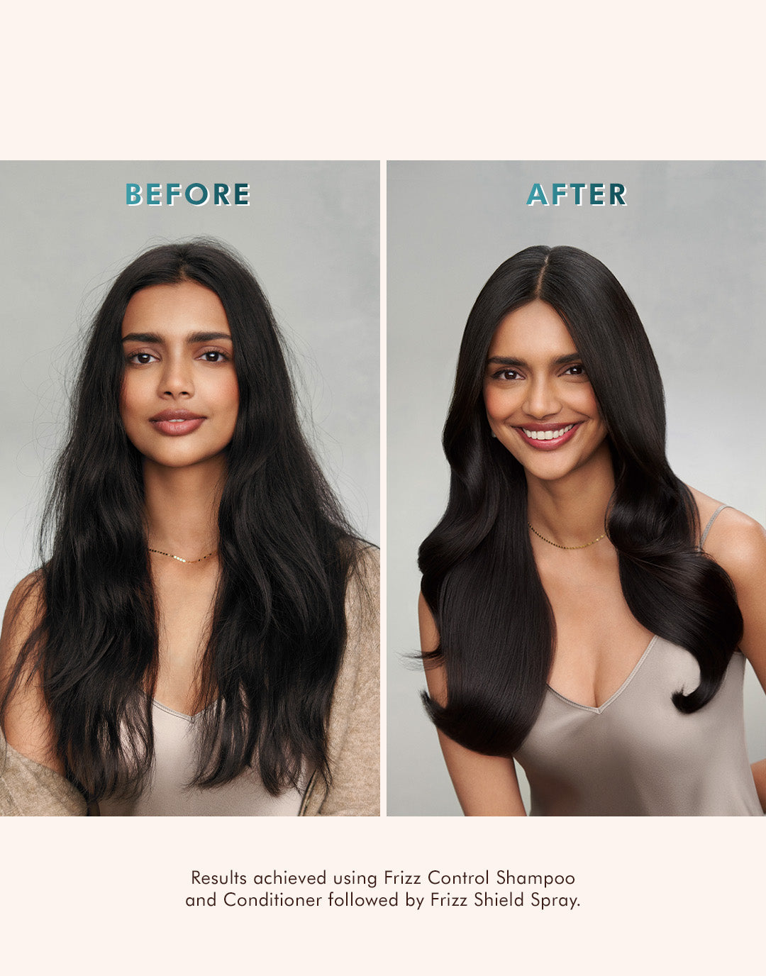 Frizz Control Shampoo & Conditioner Liter Bundle - Image 6